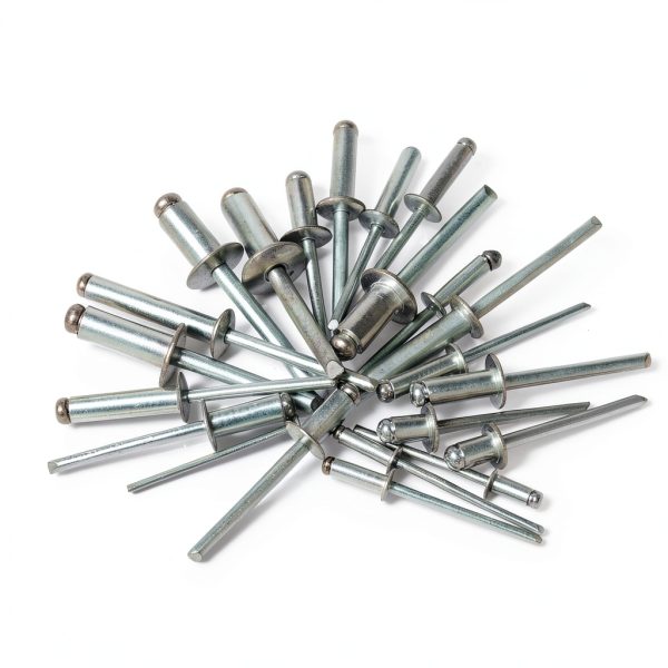 EASTPUK 1/4" x 3/4" Aluminum Blind Rivets 100pcs Steel Mandrel-5