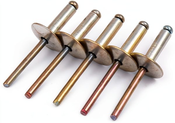 Large Flange Blind Rivets ALLOYPRO 60pcs Aluminum 5/8" (16mm) Kit-0