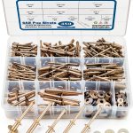450Pcs 304 Stainless Steel Pop Rivets with Washers Assortment Kit,1/8" 3/16" 1/4" Assorted Blind Rivets 8 SAE Sizes,DIY/Home/Automotive Repairs-0
